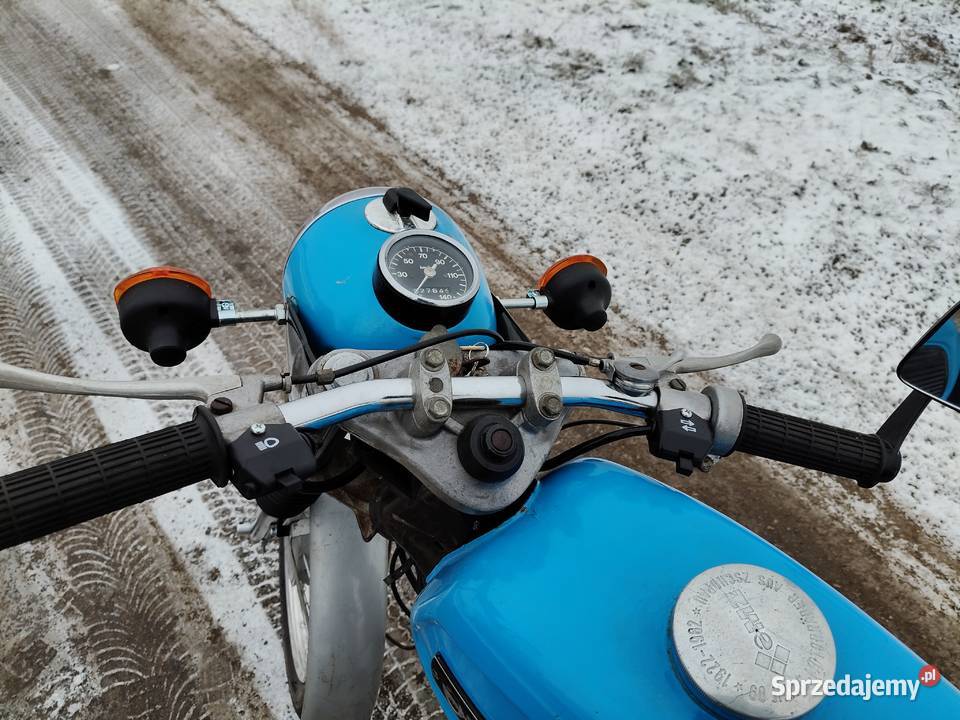 MZ ts 125 motocykl MZ wsk wfm Nowe Skalmierzyce