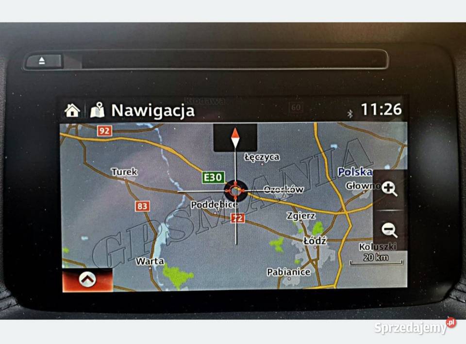 Polskie menu Konwersja z USA na Europę Mazda 2 3 Aleksandrów Łódzki