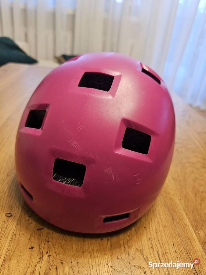 Różowy kask Oxelo Decathlon r 5254 Rzeszów