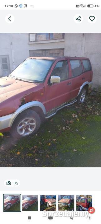Nissan Terrano Ford Maverick na części w całości sprzedam