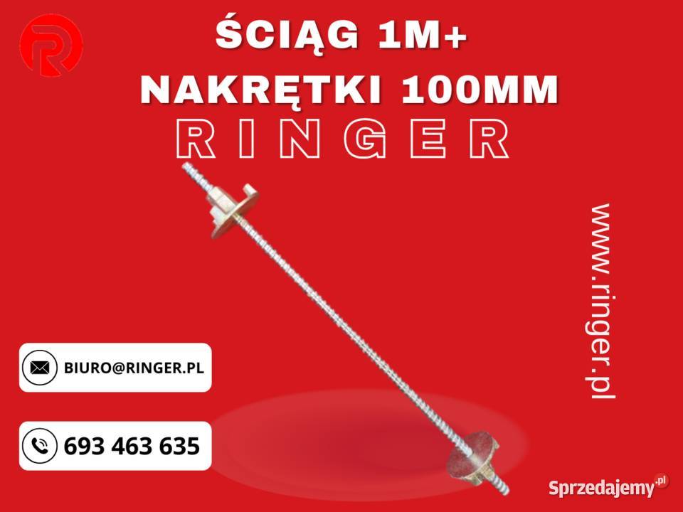 Pręt DW15 100 m ocynk Nakrętka talerzowa 100mm sprzedam