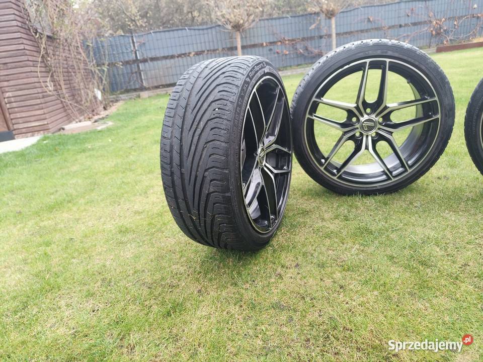 Felgi Lenso 17x75 ET 38 5x100 opony Uniroyal Motoryzacja Otwock sprzedam