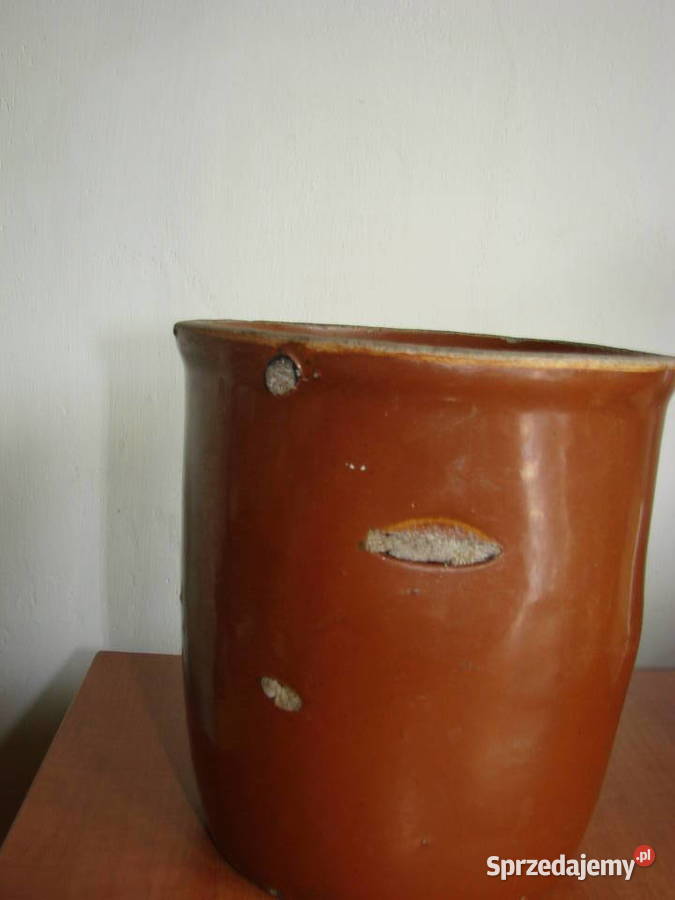 stary kamionkowy dzbanek pomorskie Pruszcz Gdański