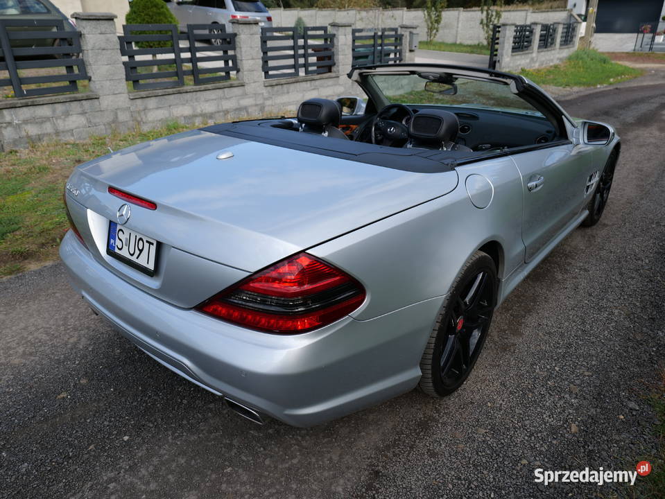MercedesBenz Klasa SL R230 SL550 387 FV23 387KM śląskie Turza Śląska