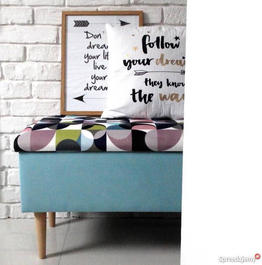 Siedzisko schowek na buty do przedpokoju pufa na Kraków