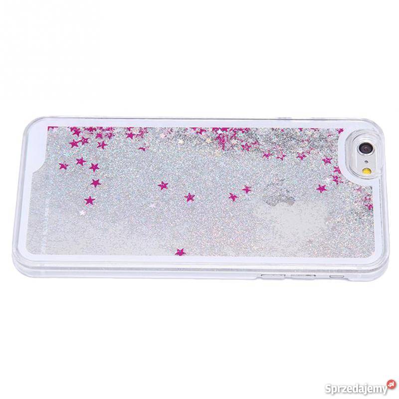 Case etui iPhone 6 6s gwiazdki brokat Kraków