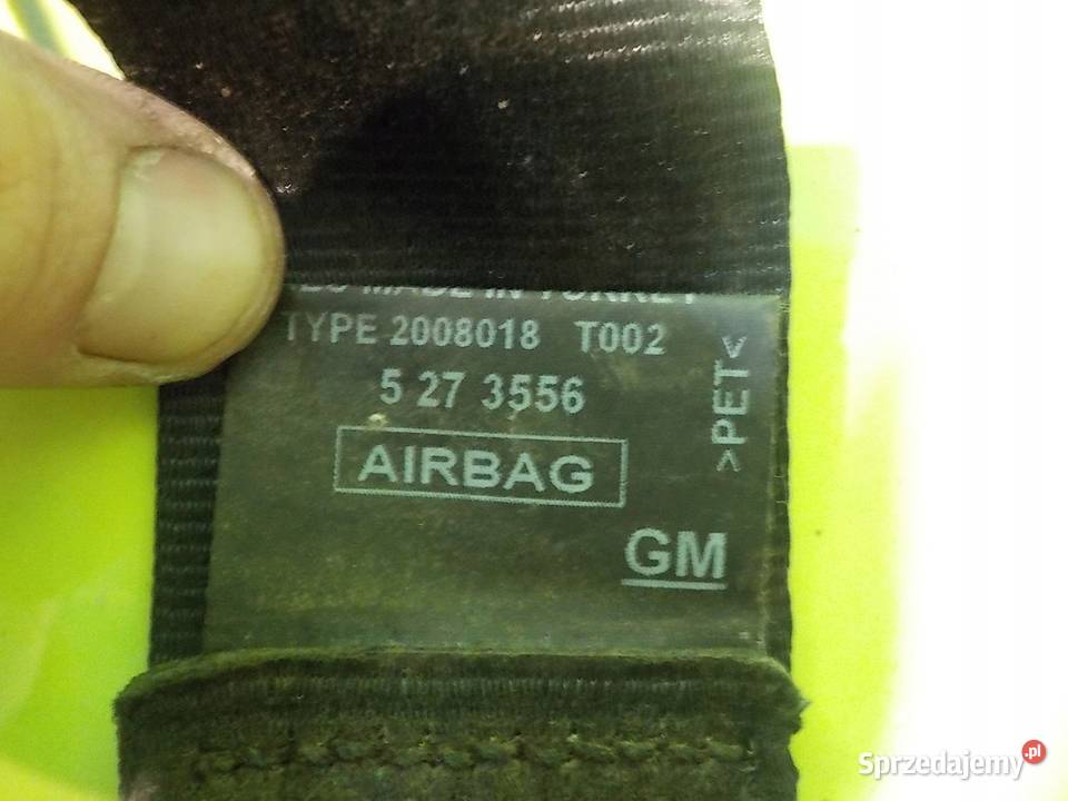 OPEL COMBO D 13 CDTI 16r L1H1 pas bezpieczenstwa