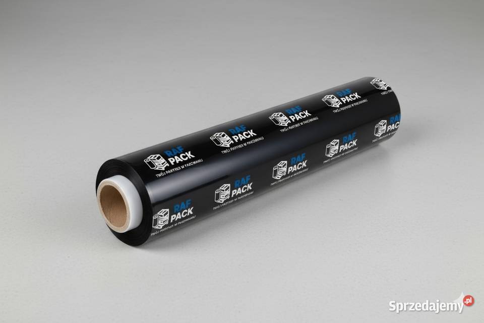 Folia stretch czarna Mega jakość łódzkie Radomsko sprzedam