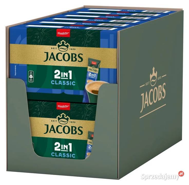 JACOBS 2w1 Klasyczna kawa rozpuszczalna 12 x 10 Świdnica