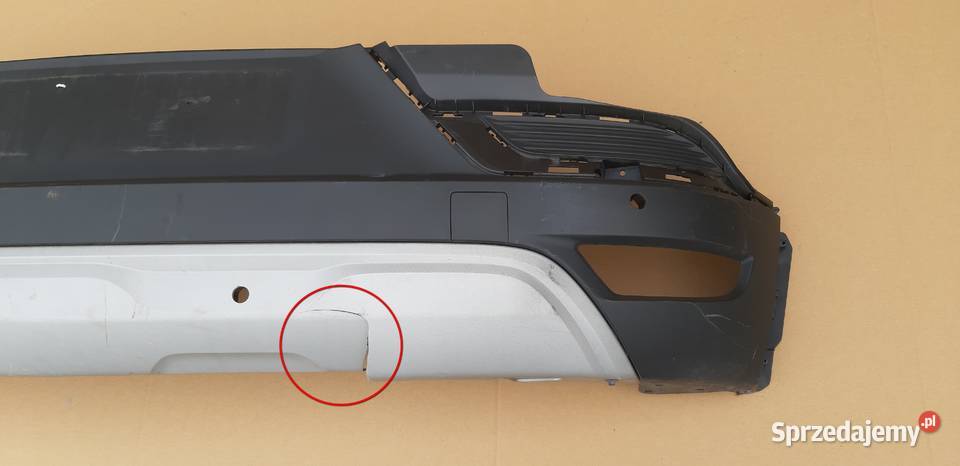 RENAULT CAPTUR II ZDERZAK TYŁ TYLNY DOKŁADKA