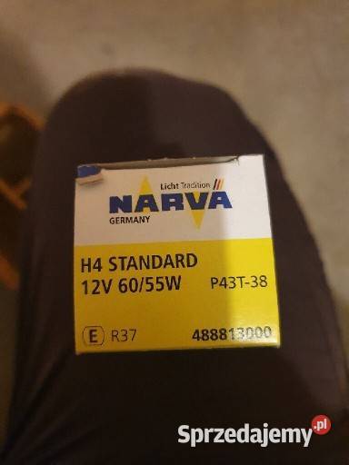 NARVA ŻARÓWKA H4 12V 6055W Pozostałe mazowieckie Warszawa