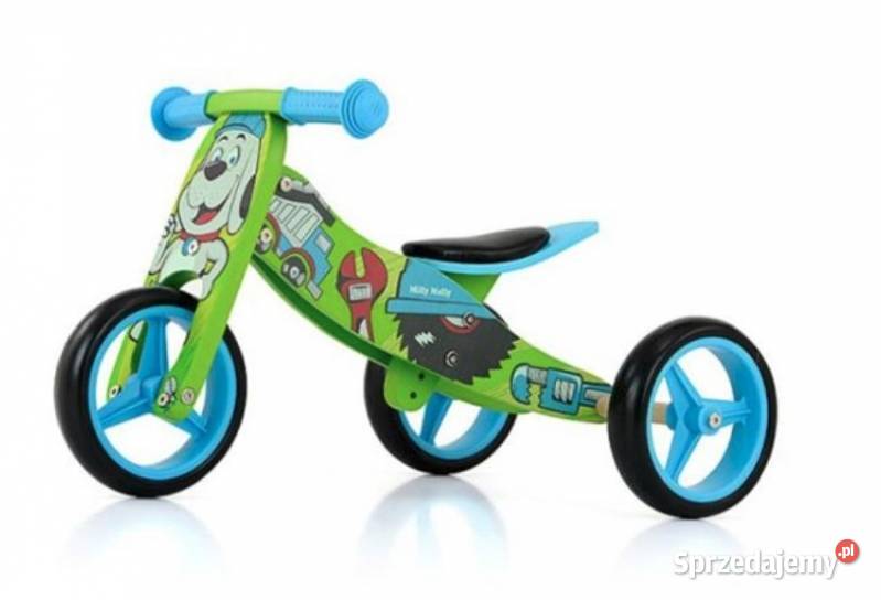ROWEREK 2W1 TRÓJKOŁOWY BIEGOWY JAKE Milly Mally podlaskie Bielsk Podlaski