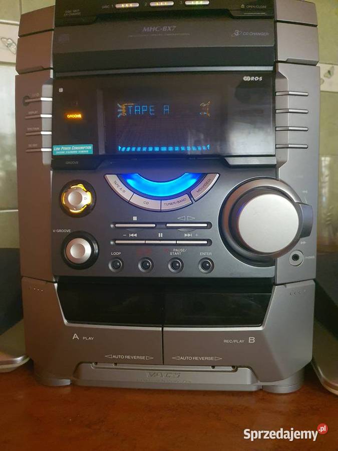 Duża wieża Sony z kolumnami bez pilota Łódź