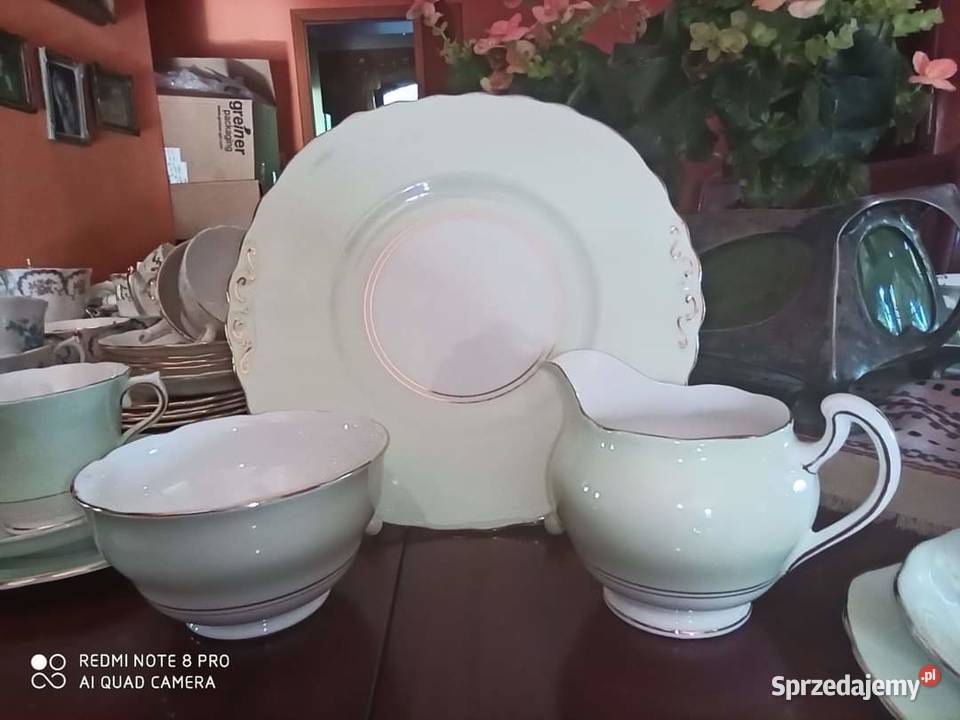 Filiżanka z Talerzykiem Royal Vale Made in pomorskie Gdańsk