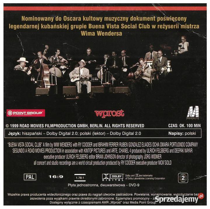 DVD Buena Vista Social Club