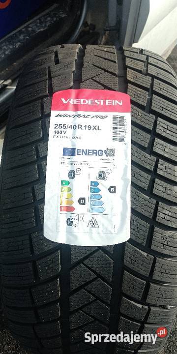 25540R19 100V XL Vredestein Wintrac Pro Gorzów Wielkopolski