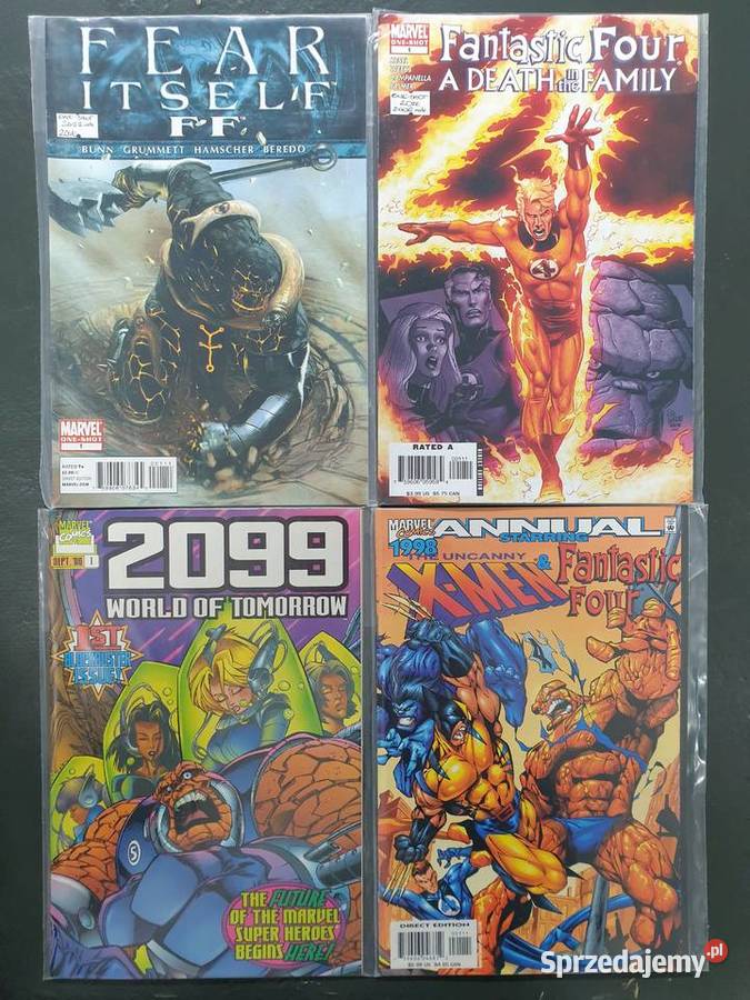 Fantastic Four zestaw 22 komiksów Marvel USA Gdynia