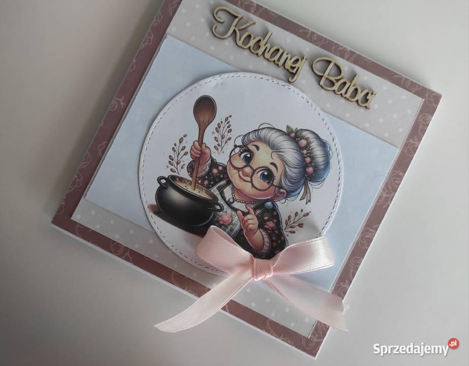 Kartka ręcznie robiona handmade z okazji Dnia Łódź