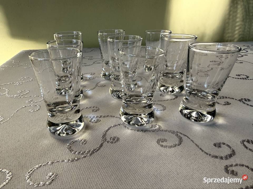 Kieliszki do Wódki 25 ml Komplet 9 Vintage Retro Czerwionka-Leszczyny