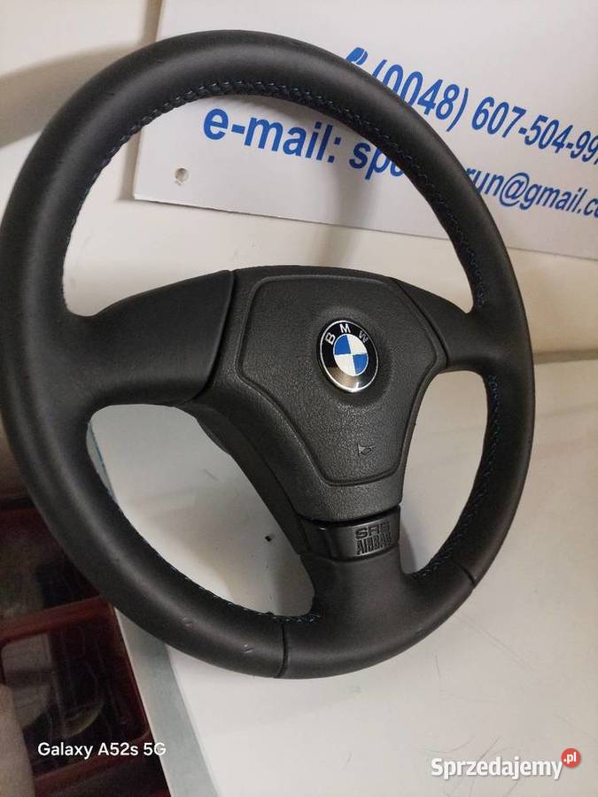 Kierownica bmw e36 e46 nową skórą mpower Toruń