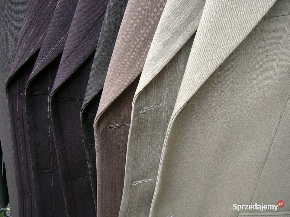 OkazjaGarnitury męskie 3częściowe wyprzedaż śląskie Kamyk sprzedam