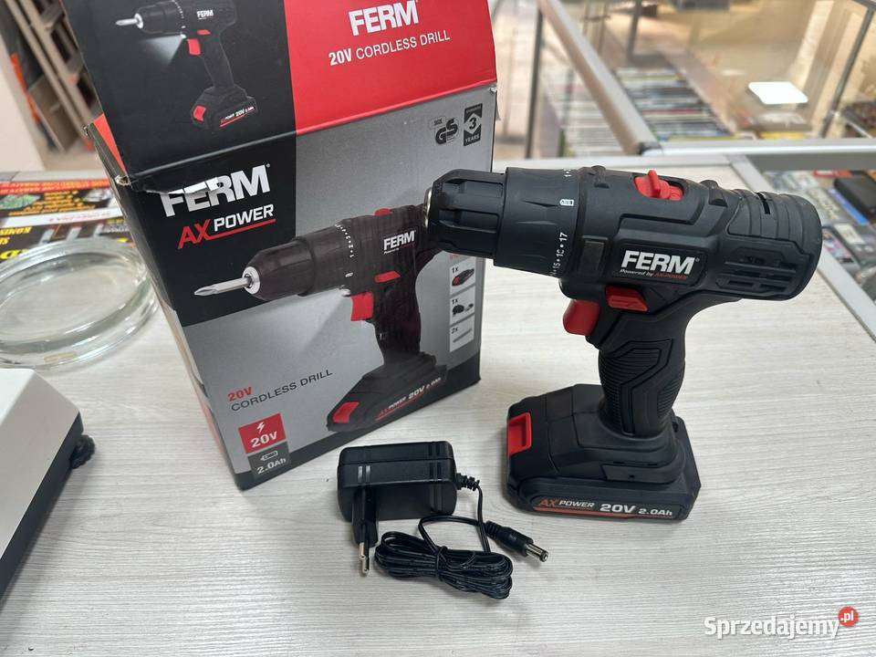 Wkrętarka Ferm CDM1191 bateria 2Ah Elbląg