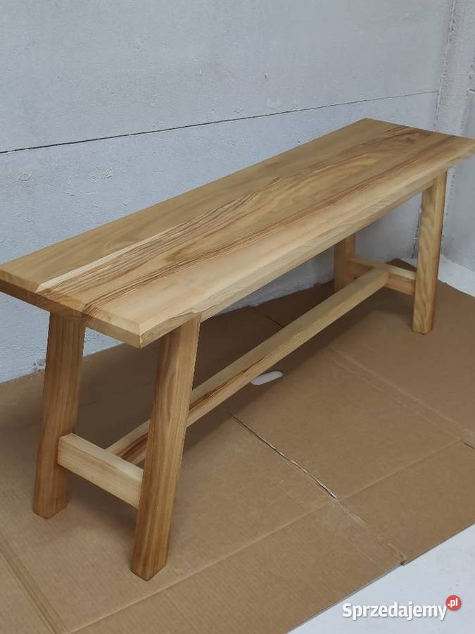 Ławeczka tyczka drewniana 45cm Zduńska Wola