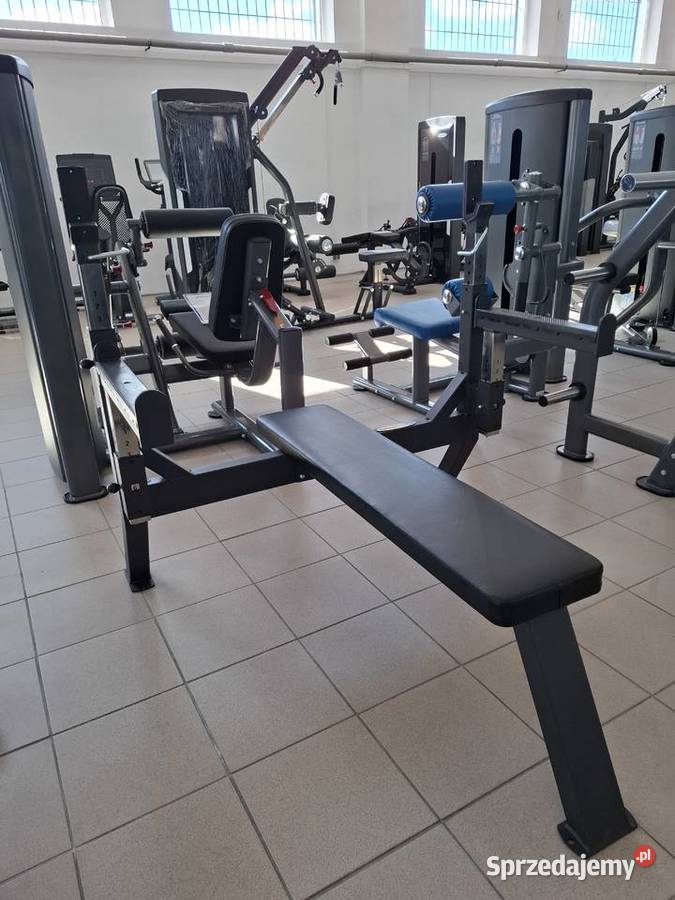 Ławka płaska pod sztangę Eurosportfitness Wałcz