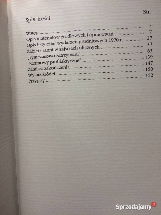 3010 Lista Ofiar Grudzień 1970 r W Szczecinie Szczecin