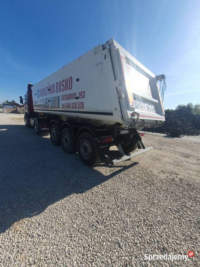 Scania R410 naczepa schmitz wywrotka 12000cm3 świętokrzyskie Busko-Zdrój