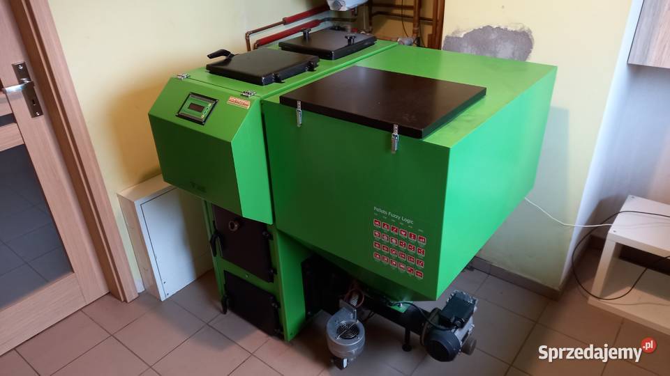 Kocioł Piec Kostrzewa Pellets Fuzzy Logic 25kw Brzezia Łąka