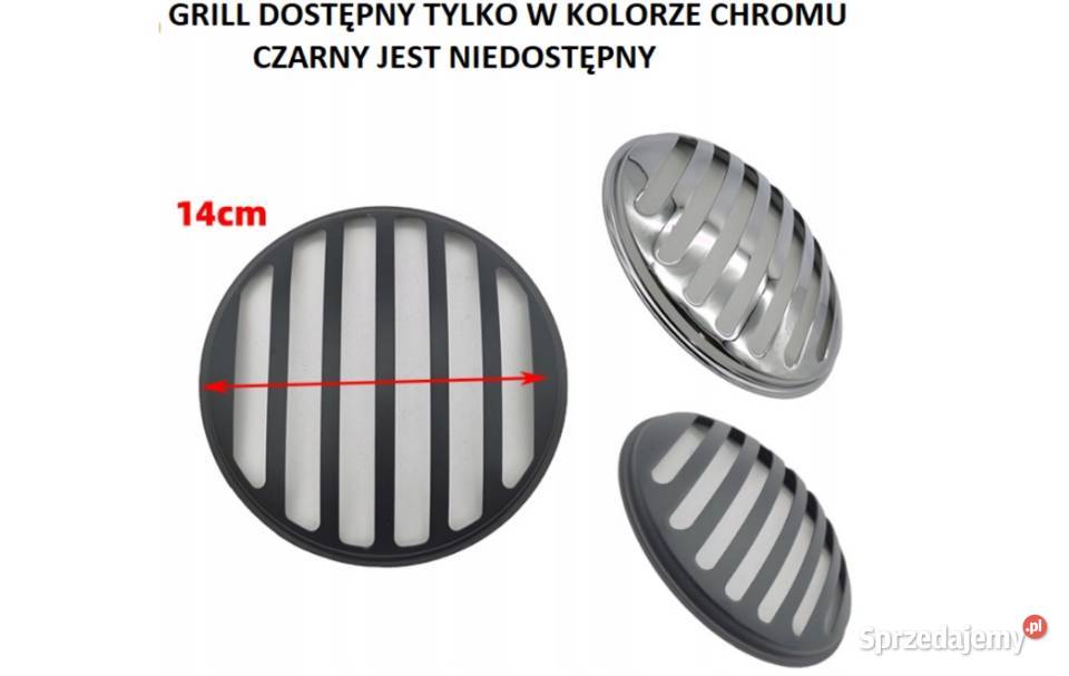 Grill kratka chrom na lampę motocyklową 575 cala Mysłowice