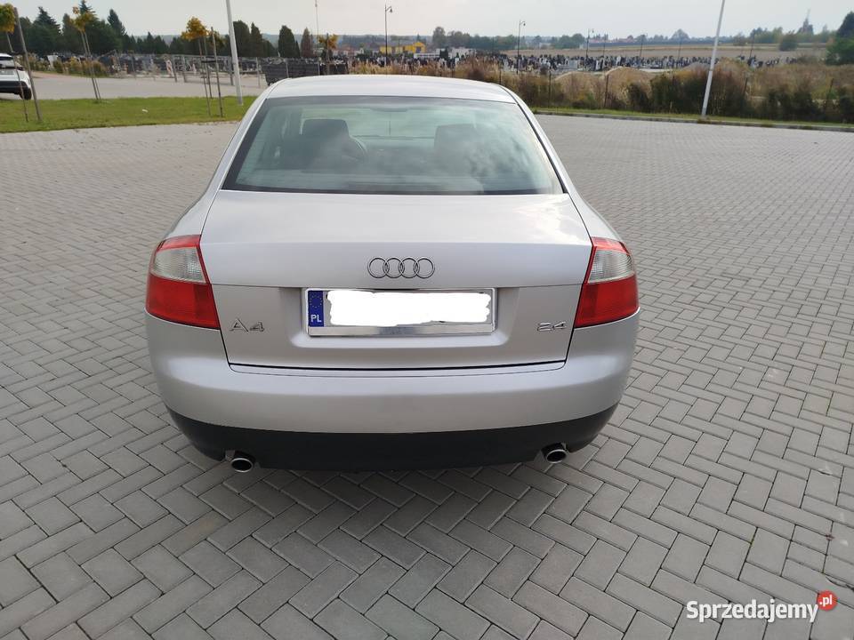 A4 B6 24 V6 Benzyna 2003 SEDAN Xenon nieuszkodzony Świdnik