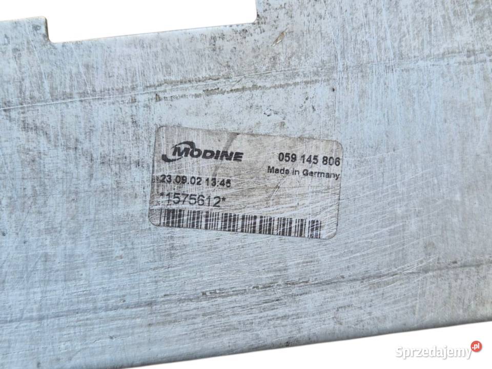 CHŁODNICA POWIETRZA INTERCOOLER PRAWA PASSAT B5 świętokrzyskie Działoszyce