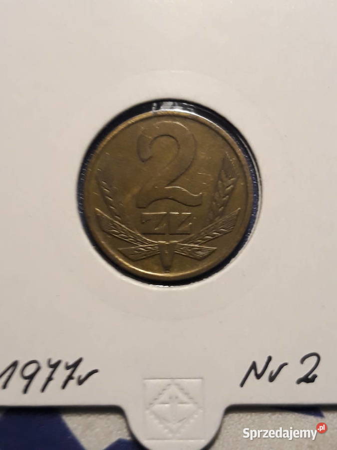 2 złote 1977 r 2 Super Numizmatyka Konin