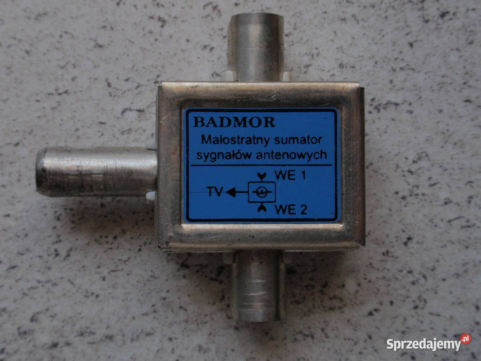 Splitter rozgałęźniki radiowo telewizyjne Zestaw Łódź sprzedam