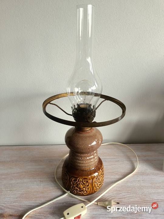 Stylowa lampa ceramiczna łódzkie Bełchatów