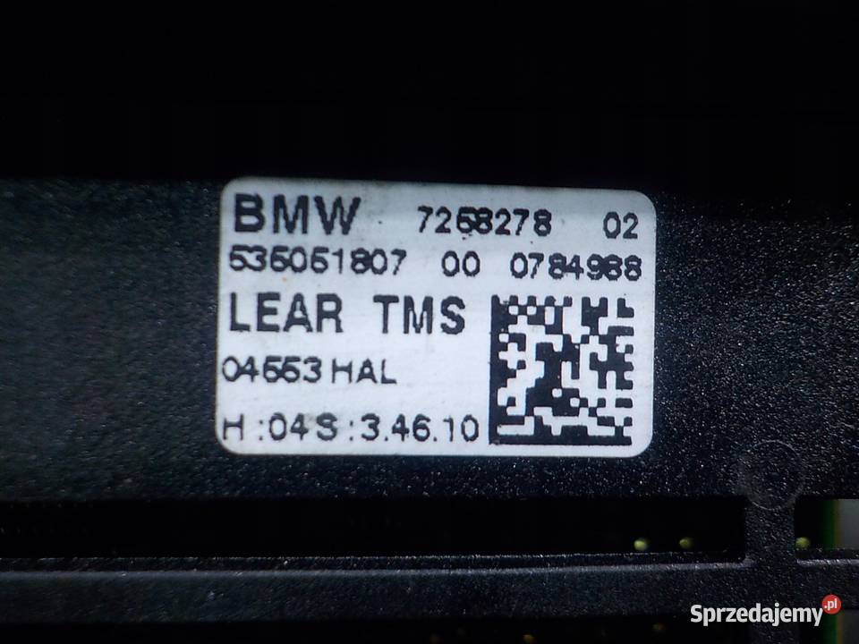 BMW 5 F10 20 D 11r SEDAN 4D sterownik lampy osobowe Wyposażenie elektryczne Suków sprzedam