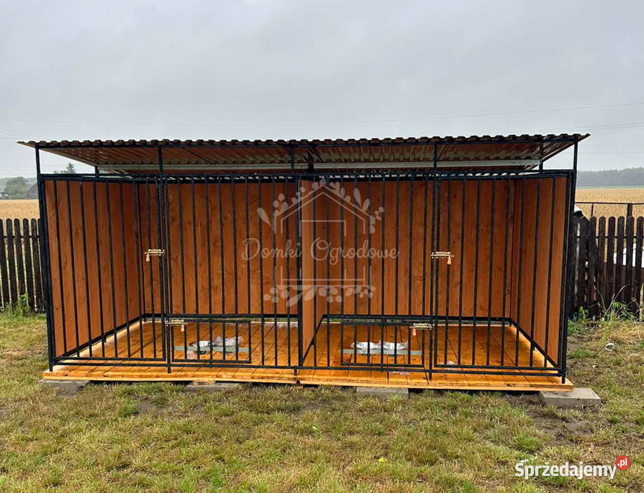 Kojec psów 4x2m drewniana podłoga uchwyt na śląskie Rybnik sprzedam