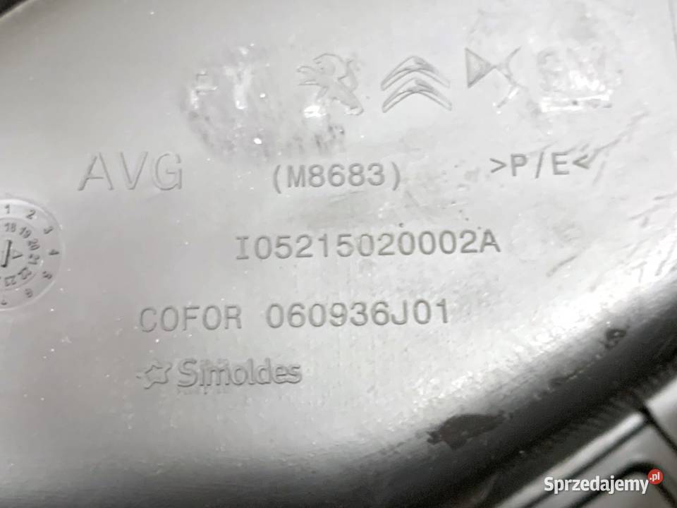 BOCZEK DRZWI LEWY PRZÓD TOYOTA PROACE Van