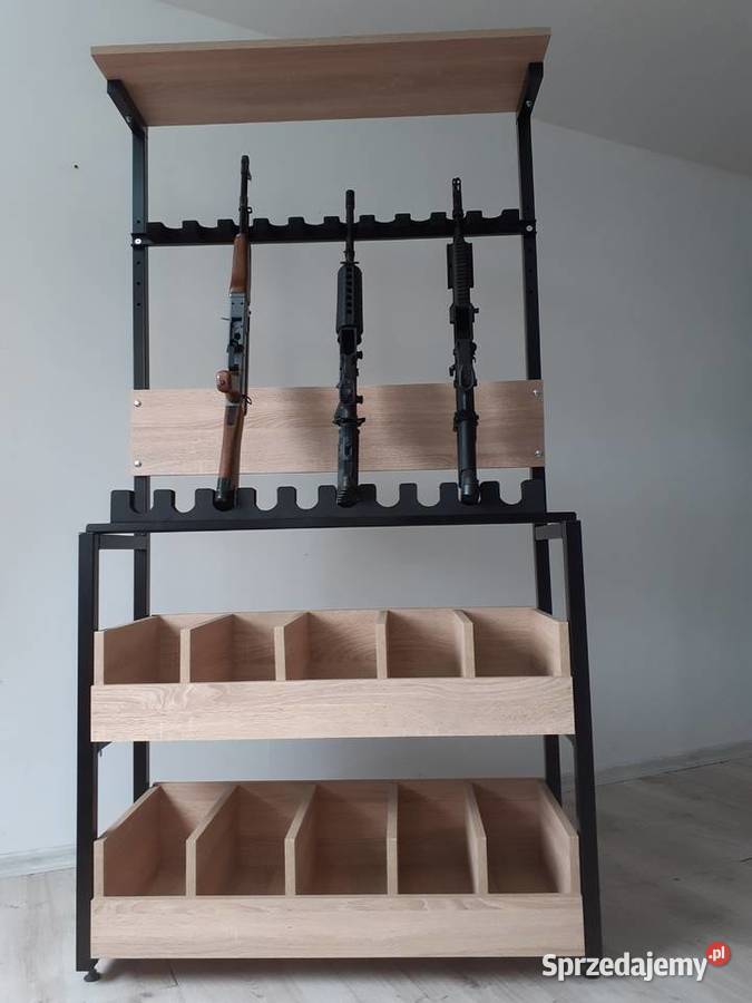 Stojak na broń długą karabinki model A 10 plus dolnośląskie Oleszna