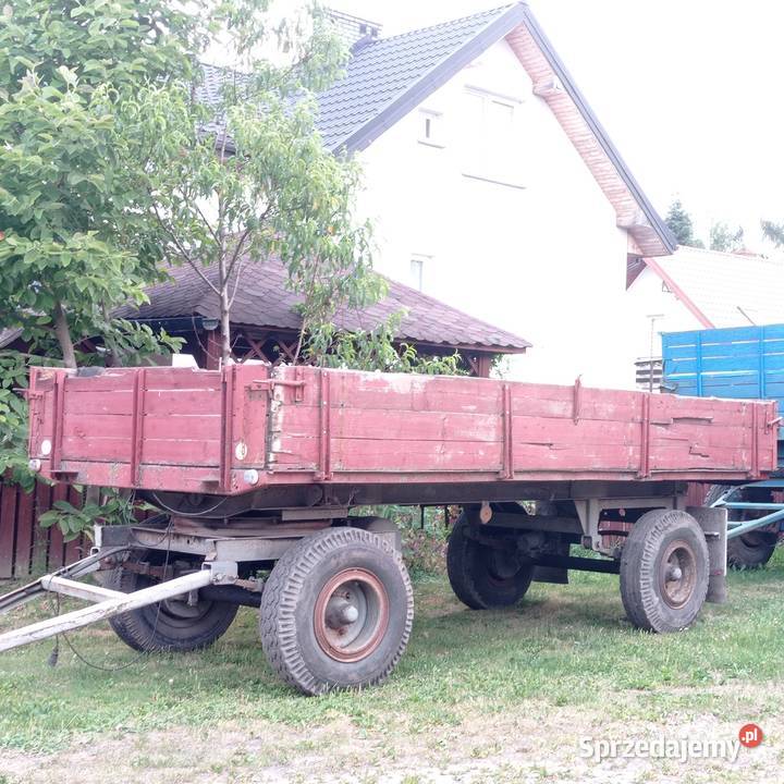 Przyczepa rolnicza bss wywrotka brandys 5 ton hl nieuszkodzony Krasnystaw