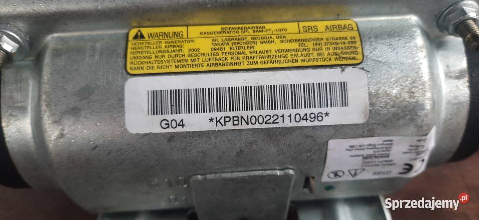 Airbag poduszka pasażera nissan Almera n16 Szczecin