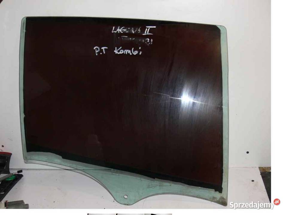 RENAULT LAGUNA II SZYBA DRZWI TYŁ PRAWA KOMBI