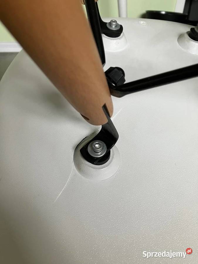 Designerski fotel wzory krzesło materiał czarny 81cm Nisko