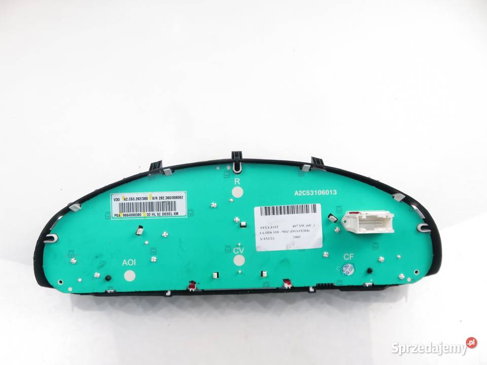 LICZNIK PEUGEOT 407 SW 16 HDi 9664690380