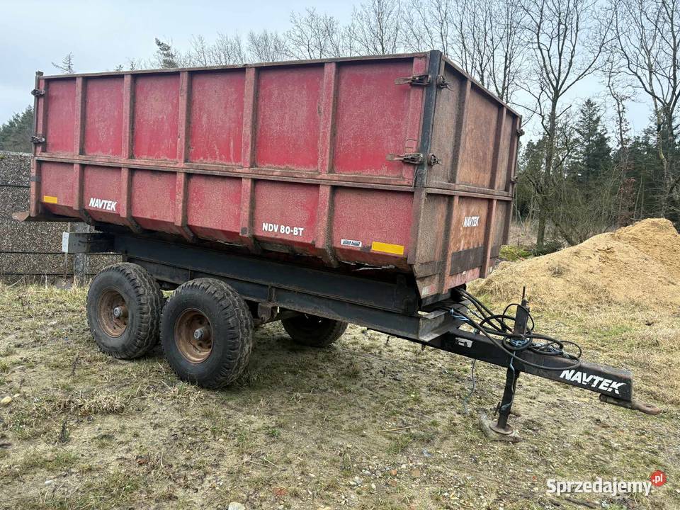 Przyczepa tandem kimadan na resorach tandem 8 Nowa Karczma