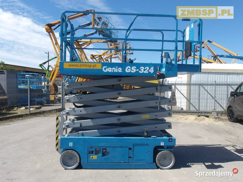 Podnośnik nożycowy zwyżka 12m Genie GS3246 Pleszew sprzedam