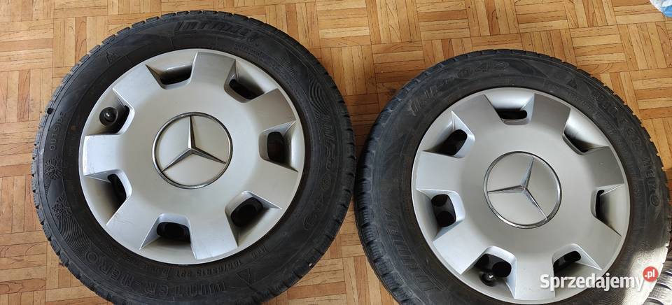 Oryginalne felgi 15 stalowe i kołpaki Mercedes Kołpaki Stryków