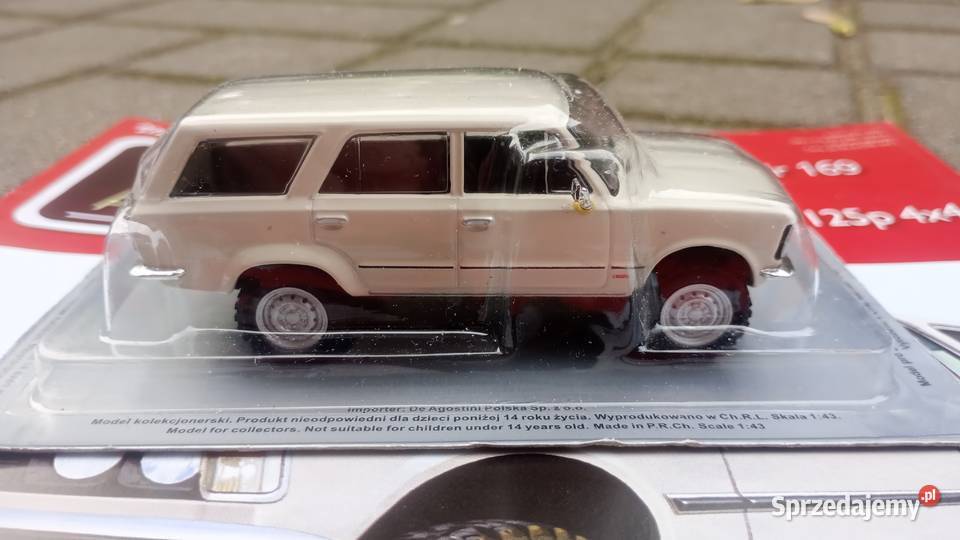 FIAT 125P 4X4 kultowe auta PRL 143 Deagostini Warszawa